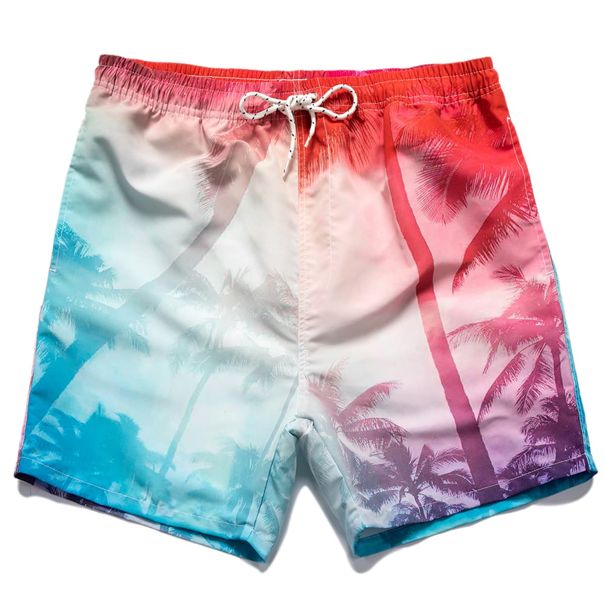 

Guys Tropical Print Drawstring Shorts, Multicolor