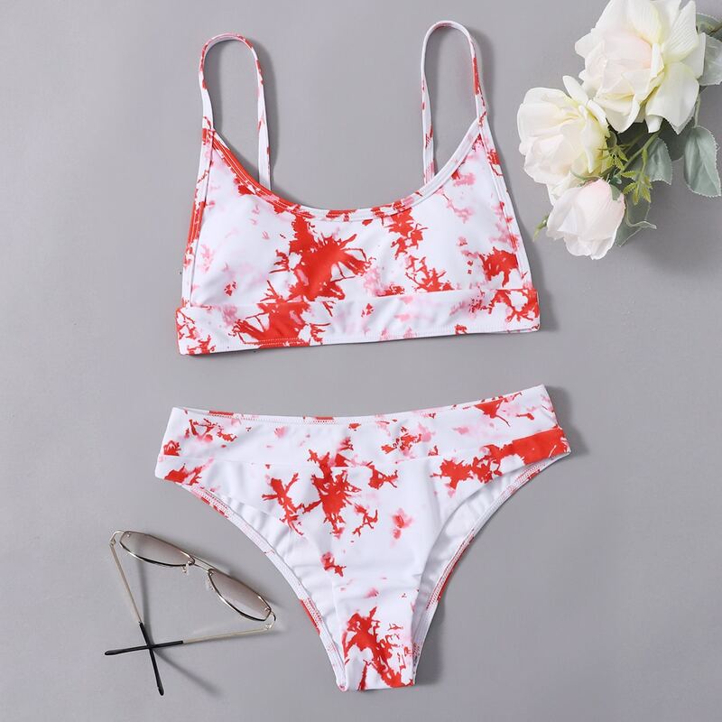 

Tie Dye Bikini Swimsuit, Multicolor