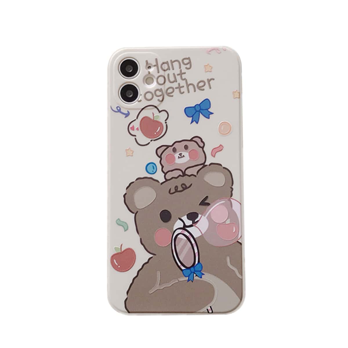 

Cartoon Bear iPhone Case, Multicolor