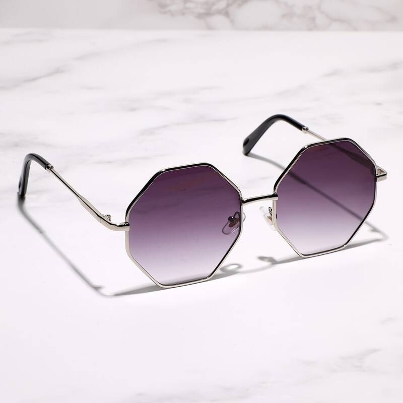 

Metal Octagon Frame Sunglasses