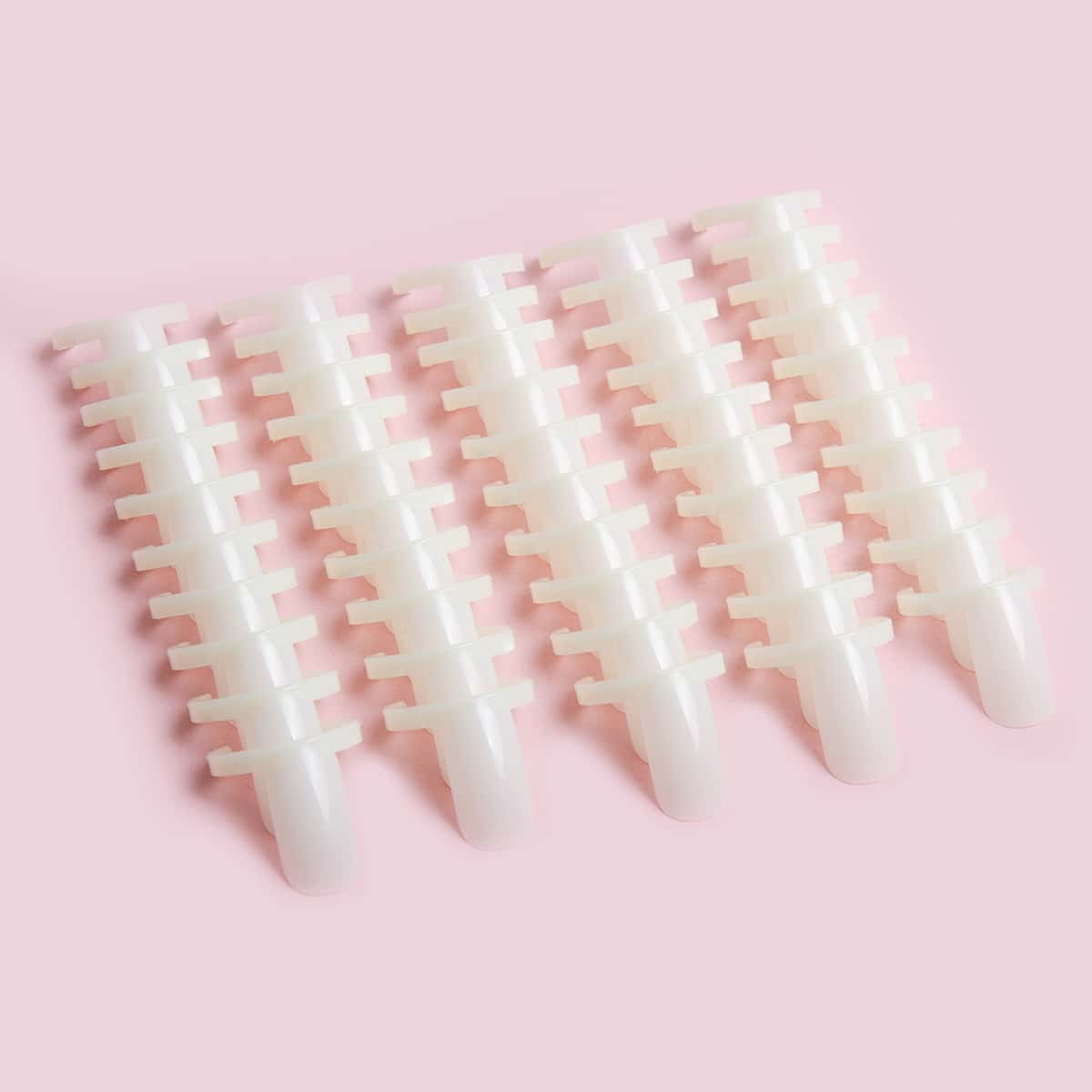 

50pcs Nail Polish Color Card, White