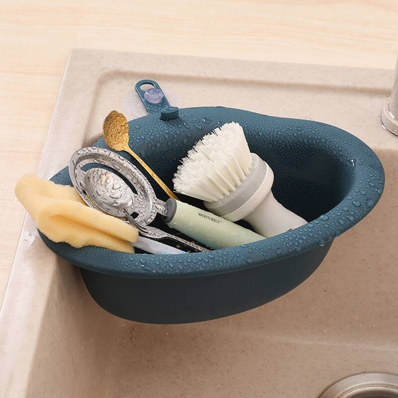 

1pc Kitchen Sink Drain Basket, Multicolor