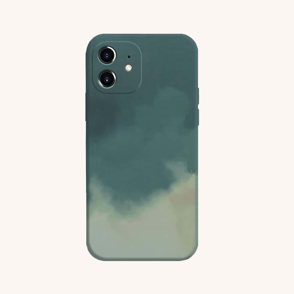 

Gradient Painted iPhone Case, Green