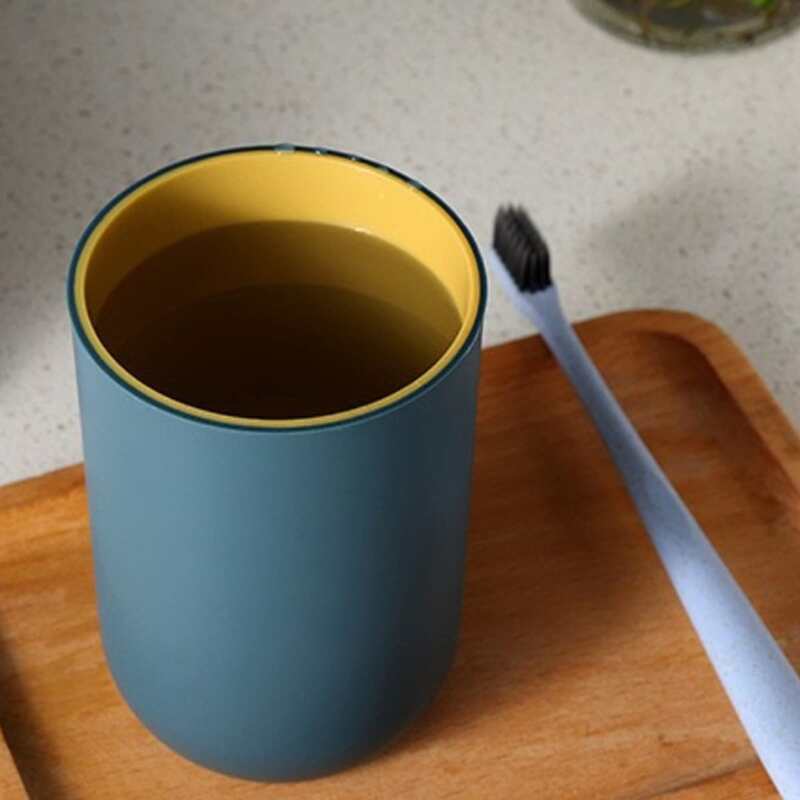

1pc Two Tone Gargle Cup, Navy blue