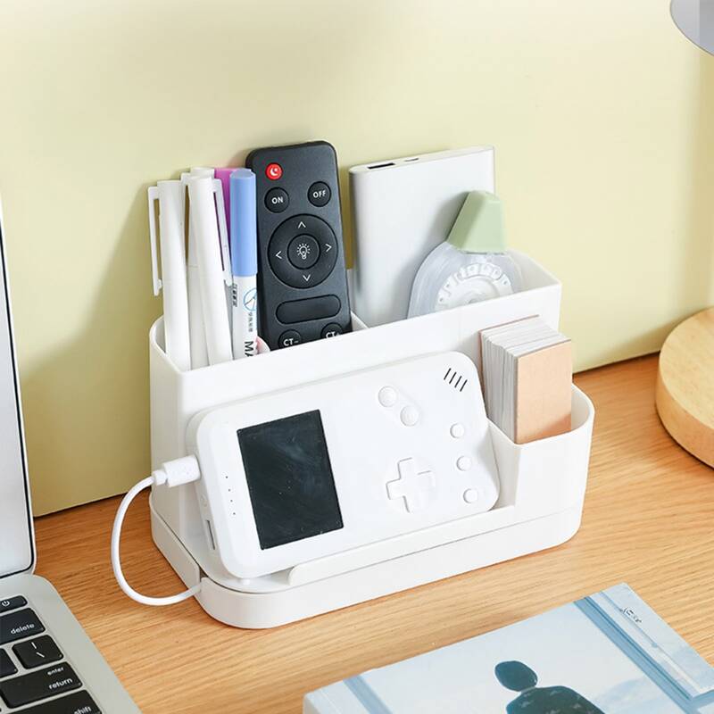 

1pc Random Color Desktop Storage Box, Multicolor