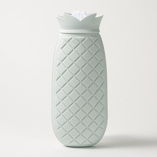 

Pineapple Design Silicone Hot Water Bag, Grey