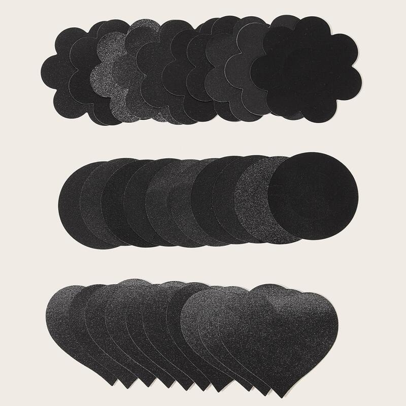 

15pairs Nipple Cover, Black