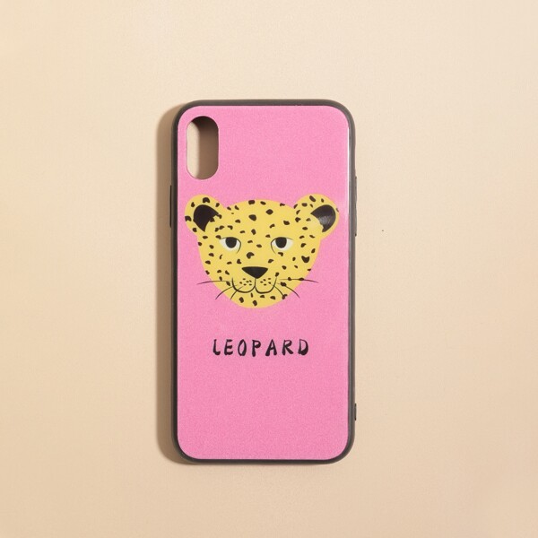 

Cheetah Print iPhone Case, Hot pink