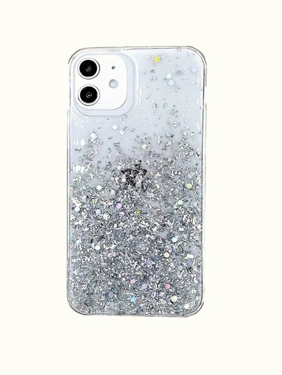 Y2k亮片裝飾手機殼，適用於iPhone 15/15Pro/15Plus/15Promax