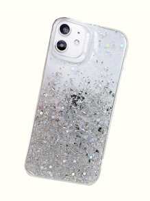 Y2k亮片裝飾手機殼，適用於iPhone 15/15Pro/15Plus/15Promax - 銀色 - 查看 6