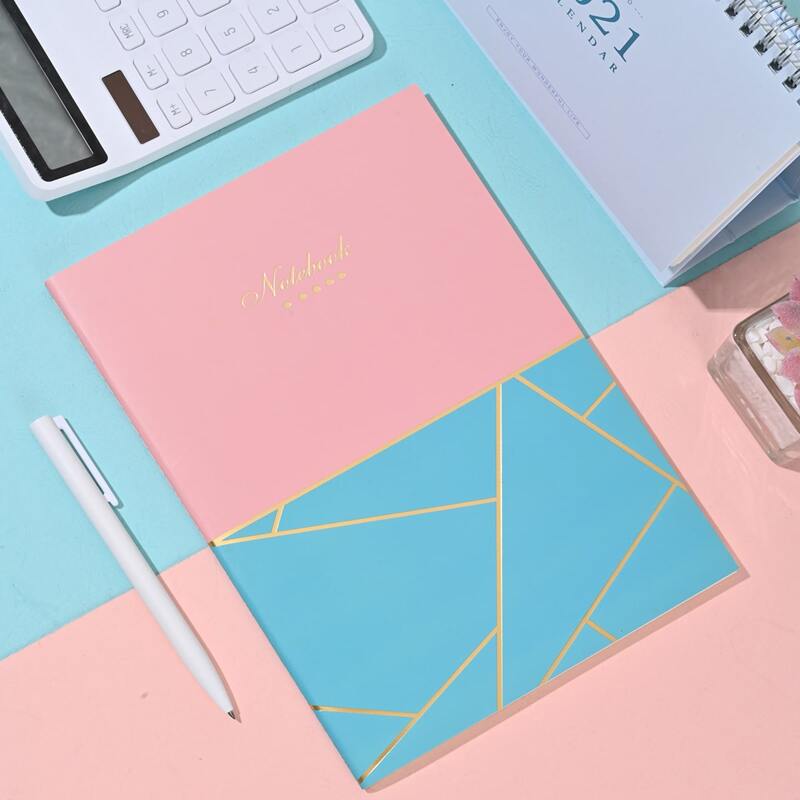 

Geometric Pattern Notebook, Multicolor