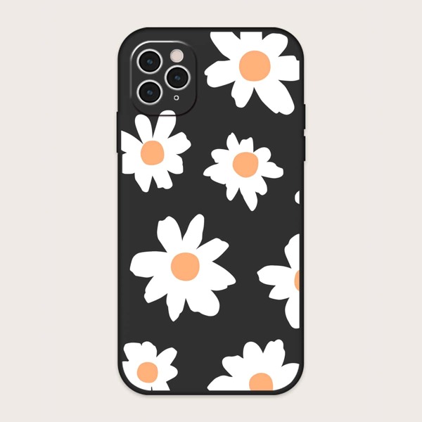 

Чехол для iPhone с цветочным принтом, Многоцветный