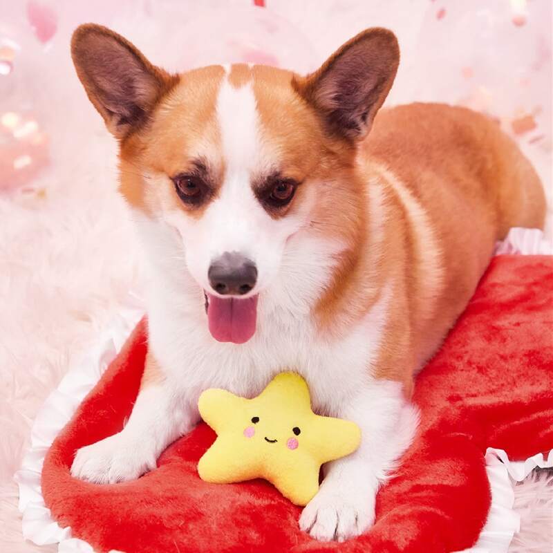 

Cartoon Shaped Pet Sound Toy, Yellow