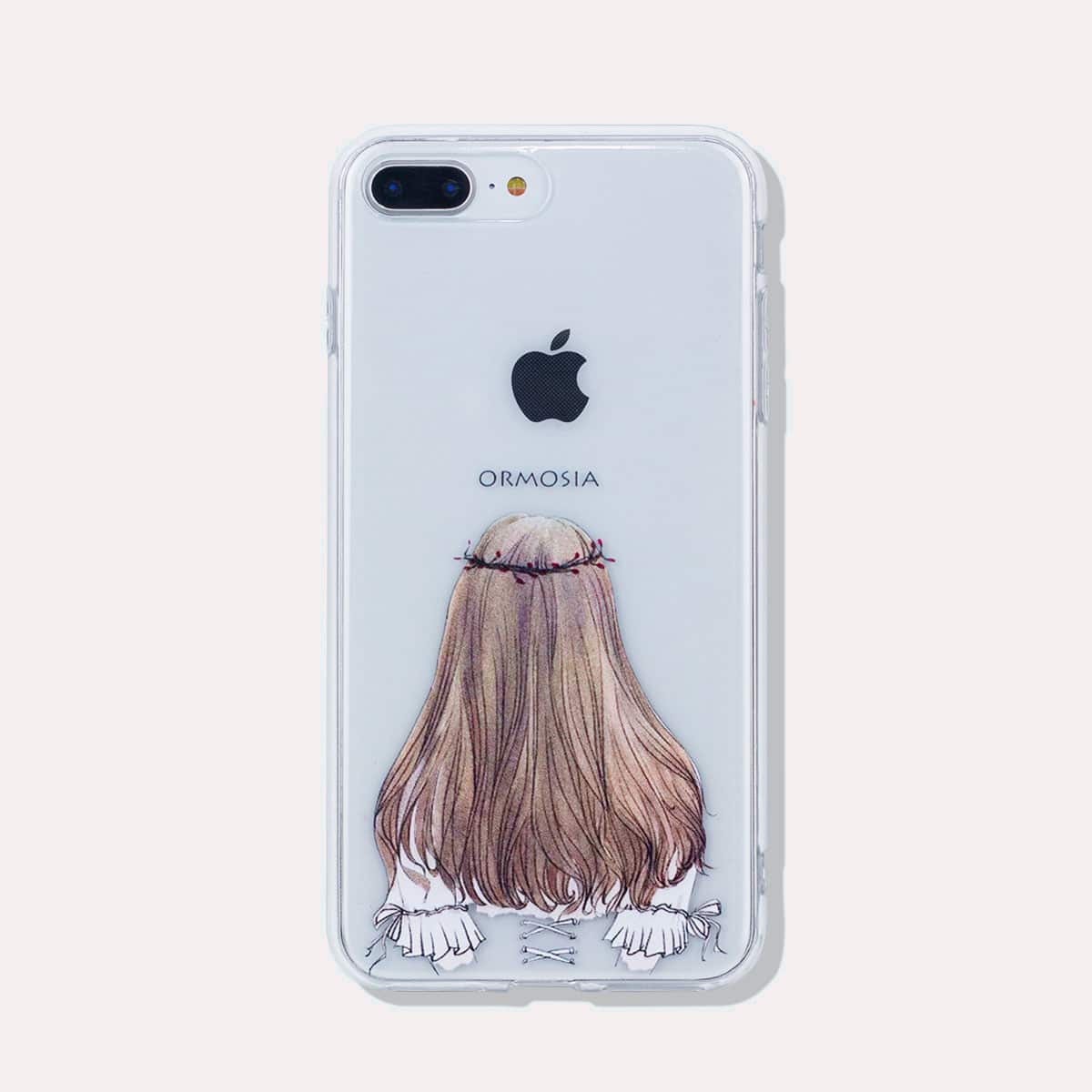 

Figure Graphic Clear iPhone Case
