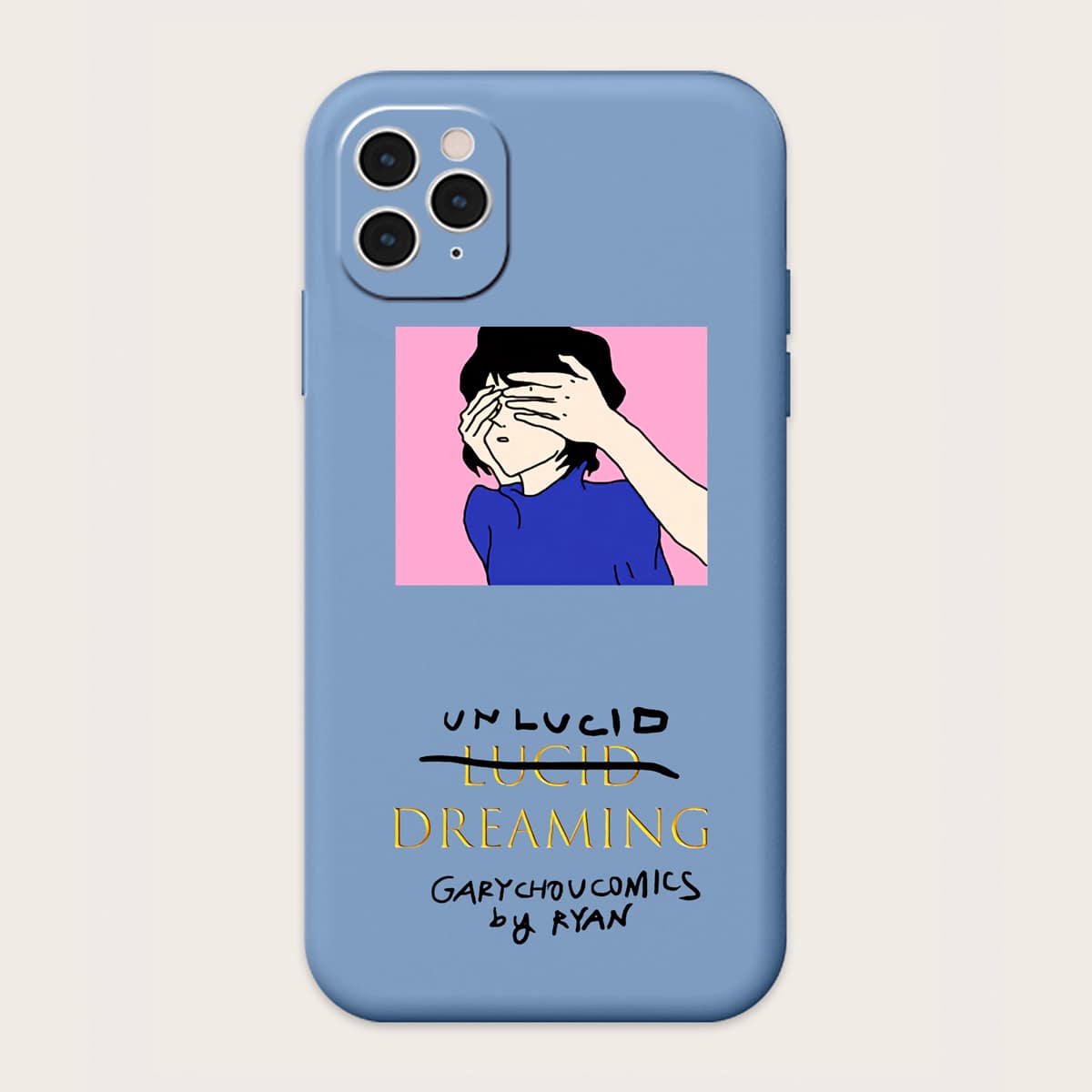 

Letter & Figure Graphic iPhone Case, Multicolor