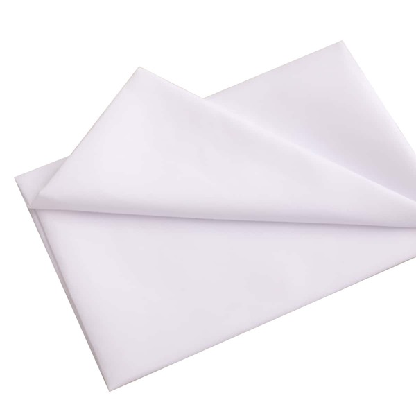 

1pc Plain DIY Microfiber Fabric, White
