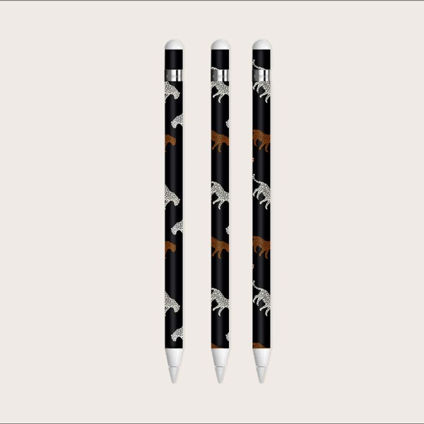 

1 лист наклейка на Apple Pencil 1st с принтом животных, Многоцветный