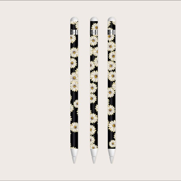 

1sheet Daisy Print Apple Pencil 1st Sticker, Multicolor