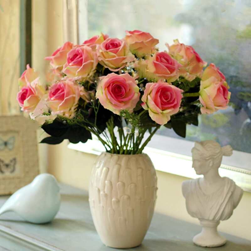 

1branch Artificial Rose, Multicolor