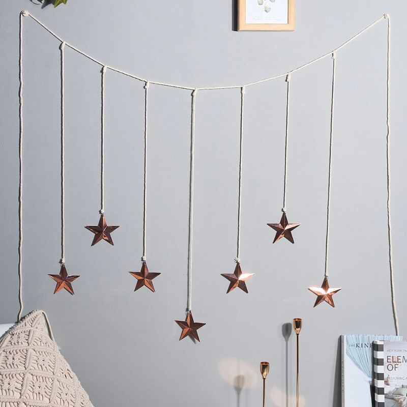 

Star Pendant Wall Hanging, Multicolor