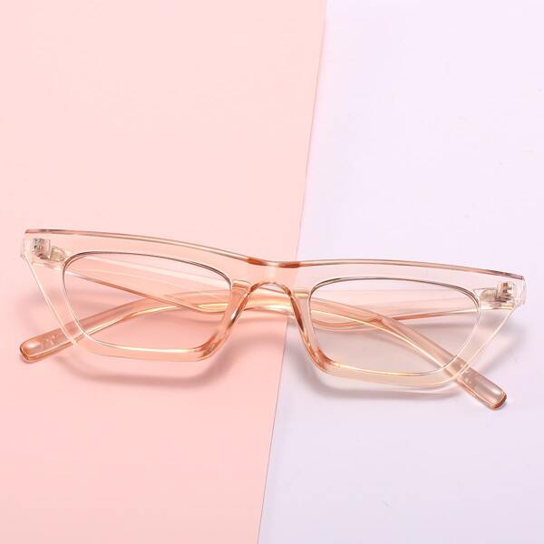 

Clear Cat Eye Sunglasses