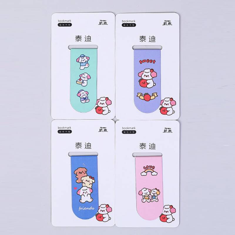 

1pc Random Cartoon Bookmark, Multicolor