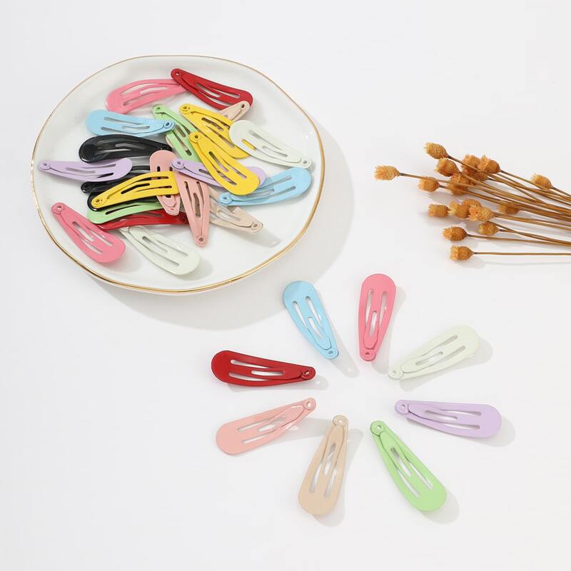 

30pcs Colorful Hair Clip, Multicolor