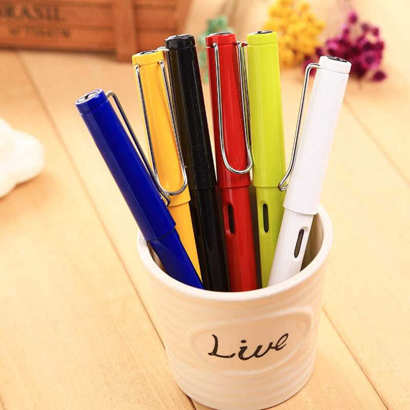 

1pc Random Replaceable Ink Sac Pen, Multicolor