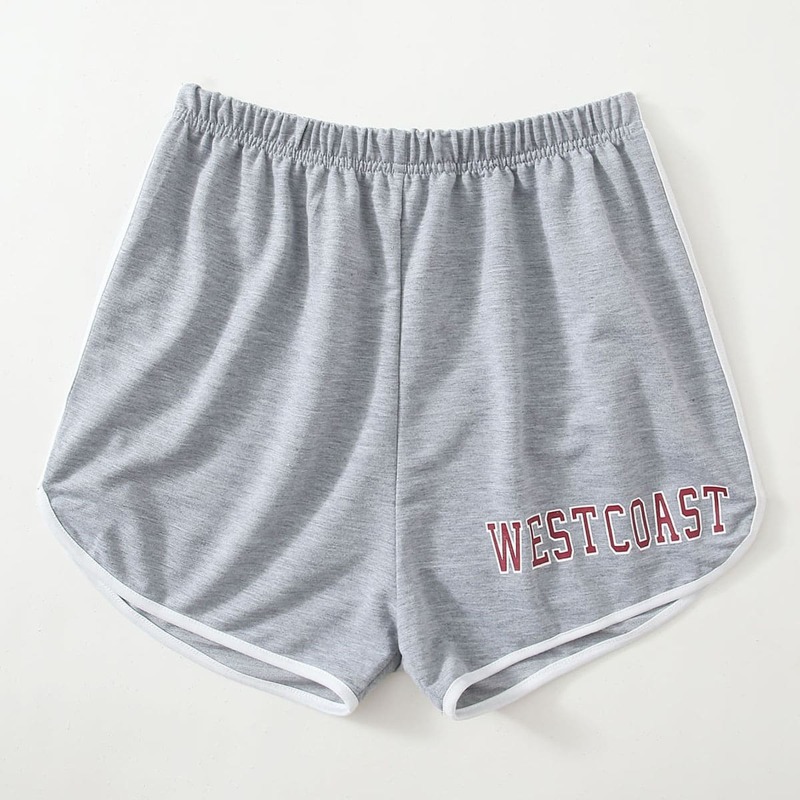 

Letter Dolphin Shorts, Light grey