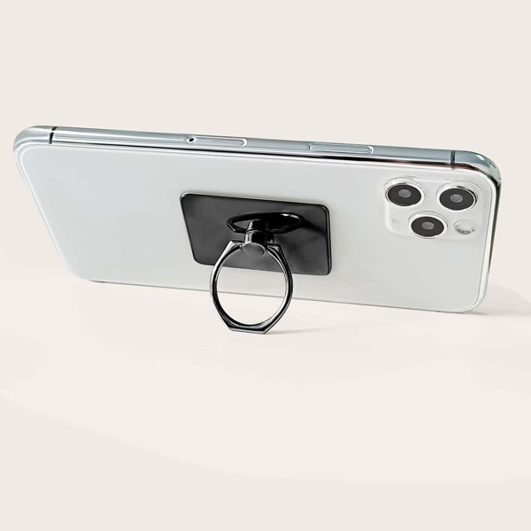 

Metal Rotatable Phone Ring Holder, Dark grey