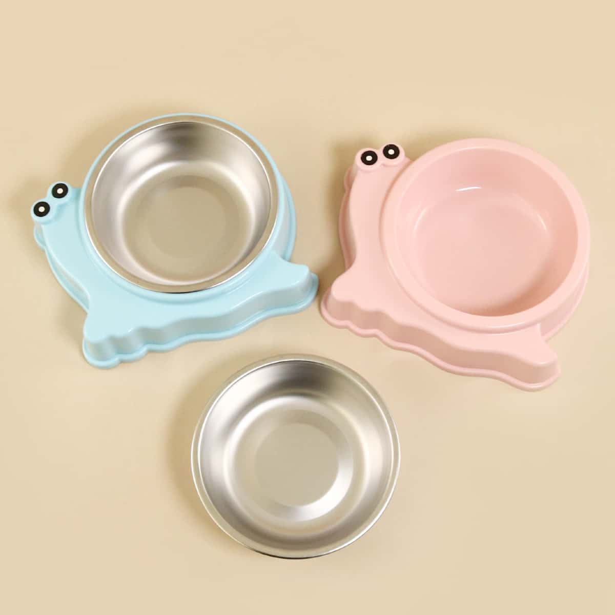 

1pc Cartoon Random Color Pet Bowl, Multicolor