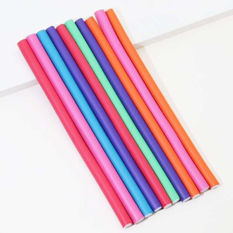 

10pcs Random Color Hair Roller, Multicolor