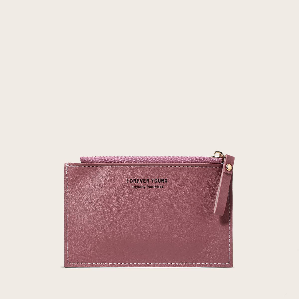 

Zip Coin Purse, Dusty pink