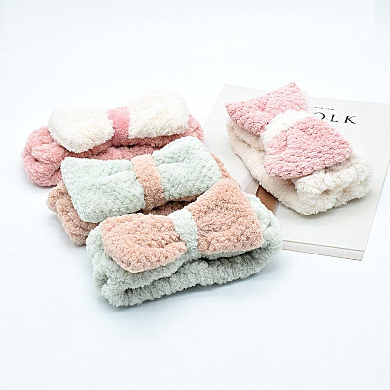 

1pc Bow Detail Random Bath Headband, Multicolor