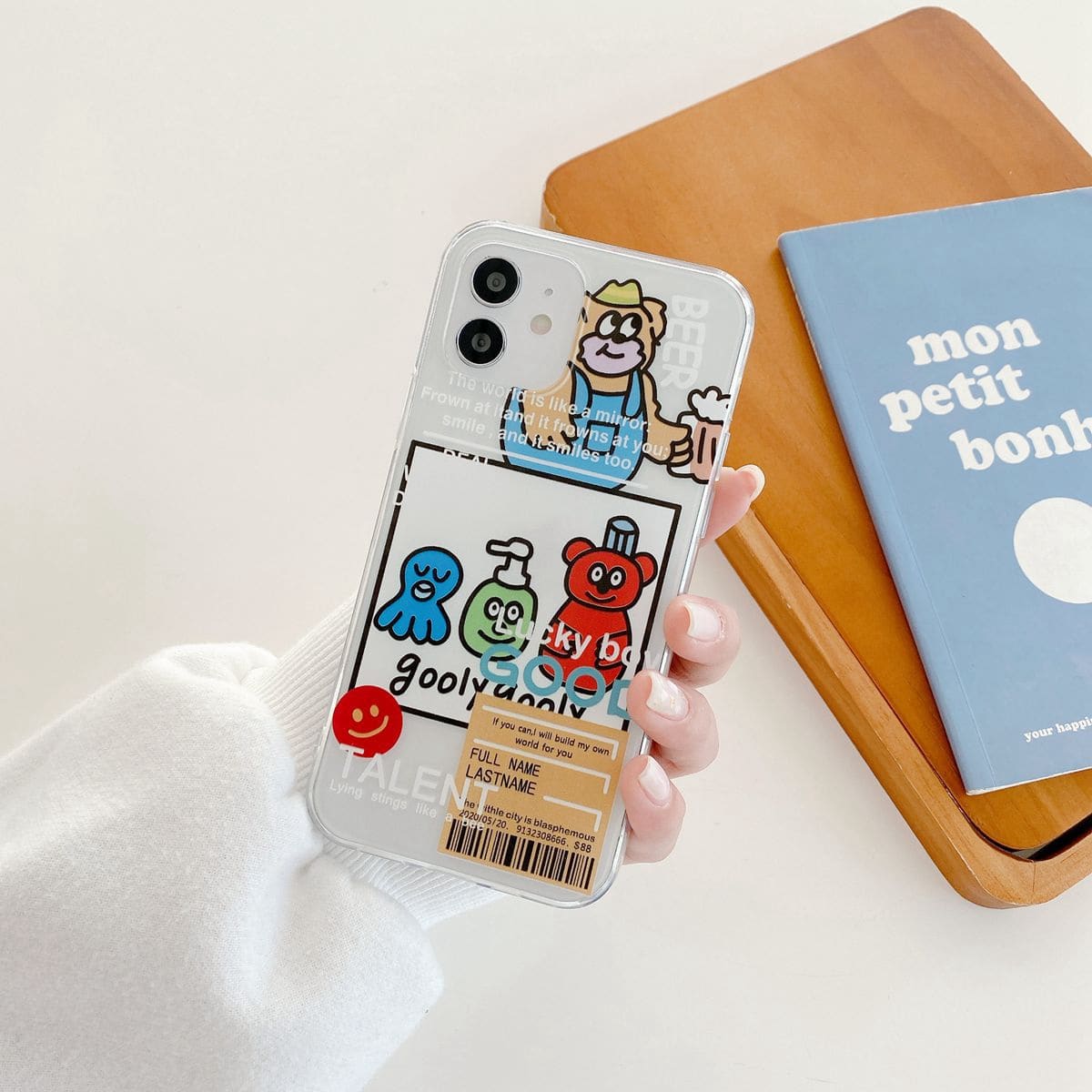 

Cartoon iPhone Case, Multicolor