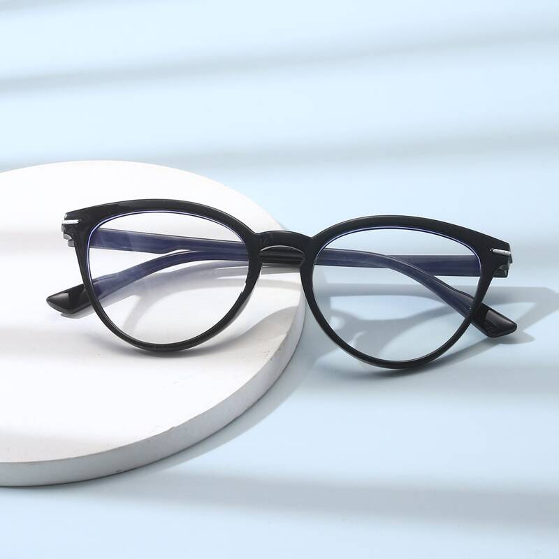 Clear Cat Eye Glasses