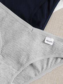 4 piezas set bragas de canalé - Multicolor - Ver 4