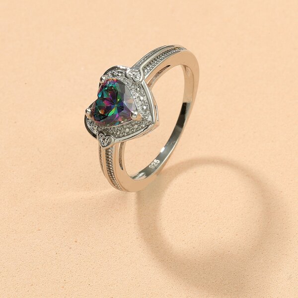 

Zircon Decor Ring, Multicolor