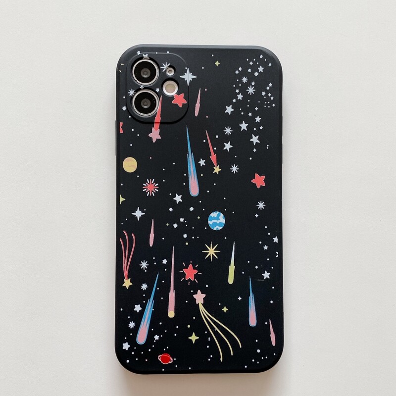 

Galaxy iPhone Case, Black