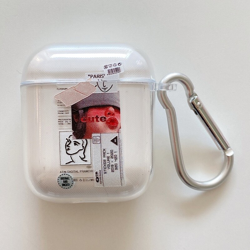 

Figure Graphic AirPods Case, Clear