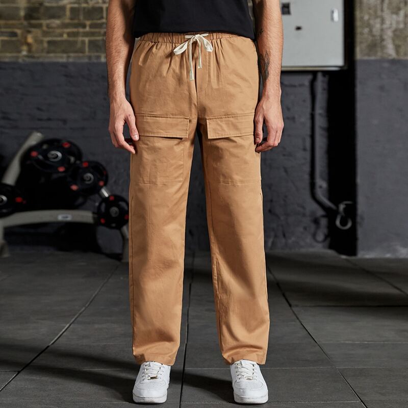 

Guys Flap Pocket Front Pants, Khaki