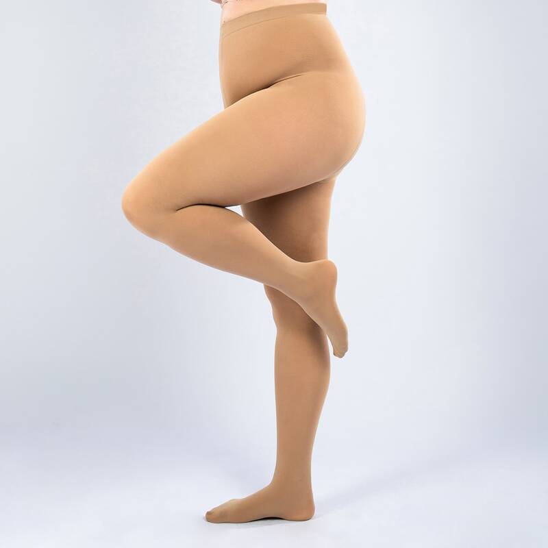 

200D Plus Control Top Tights, Khaki