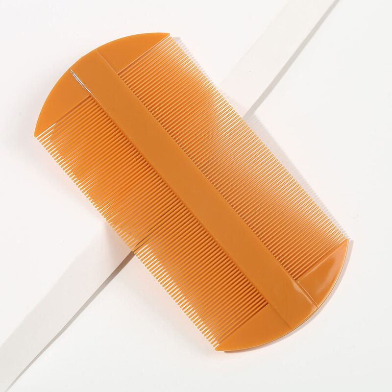 

Double-sided Hair Comb, Yellow