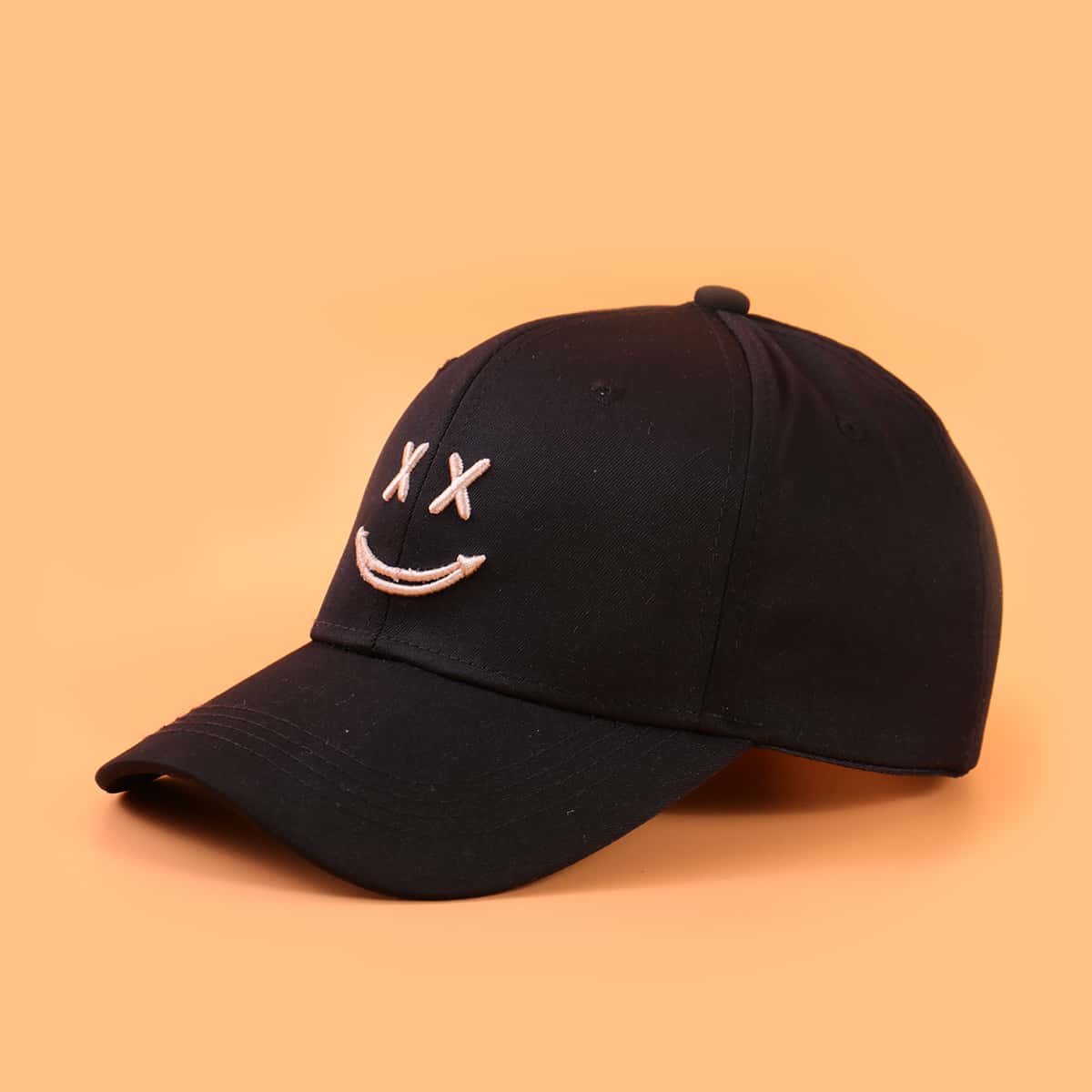 

Expression Embroidery Baseball Cap, Black