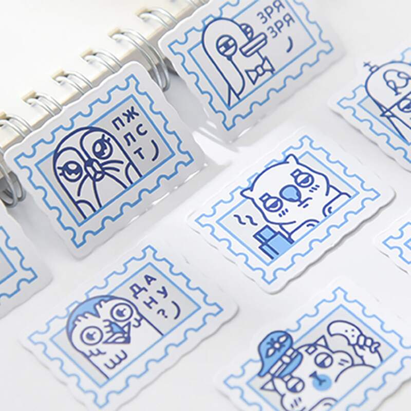 

45pcs Cartoon Graphic DIY Sticker, Multicolor