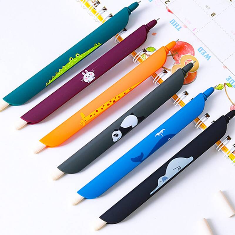 

1pc Random Colorful Gel Pen, Multicolor