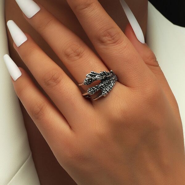 

Vintage Creative Ring, Antique silver