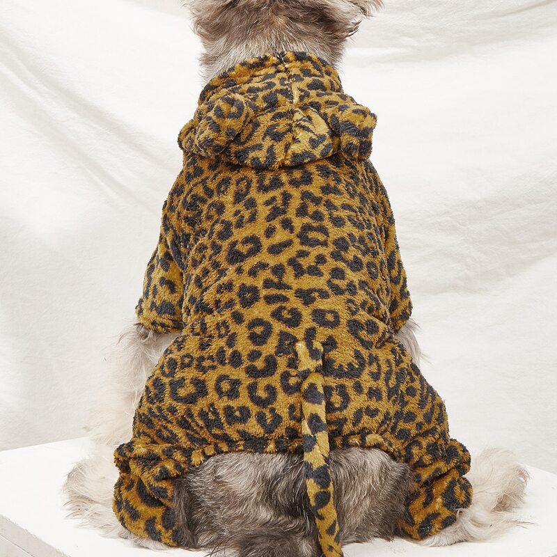 Leopard Design Pet Costume, Multicolor