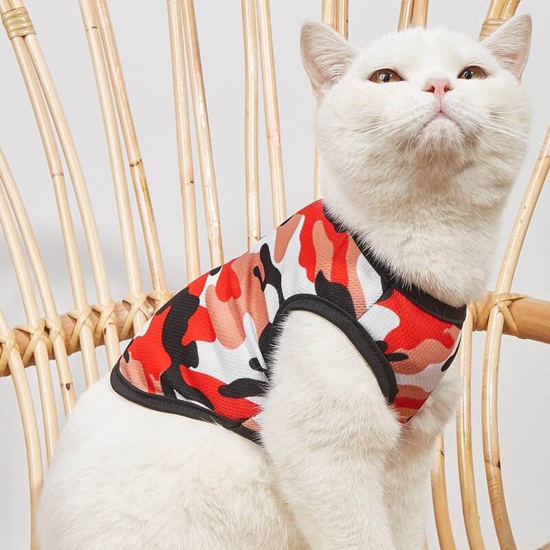 

Camouflage Pattern Pet Tank Top, Multicolor