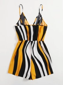 SHEIN VCAY Jumpsuits Plus Size Trọn gói Khối Màu Boho - Nhiều màu - Xem 2